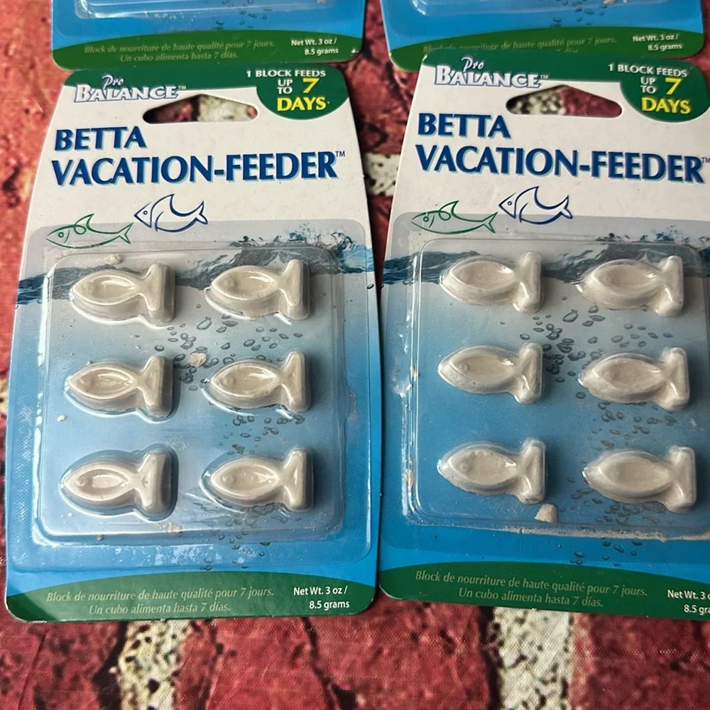 Betta Vacation Feeder Blocks